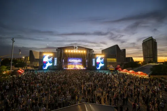 Zona Expo de Zaragoza en la web oficial de Vive Latino