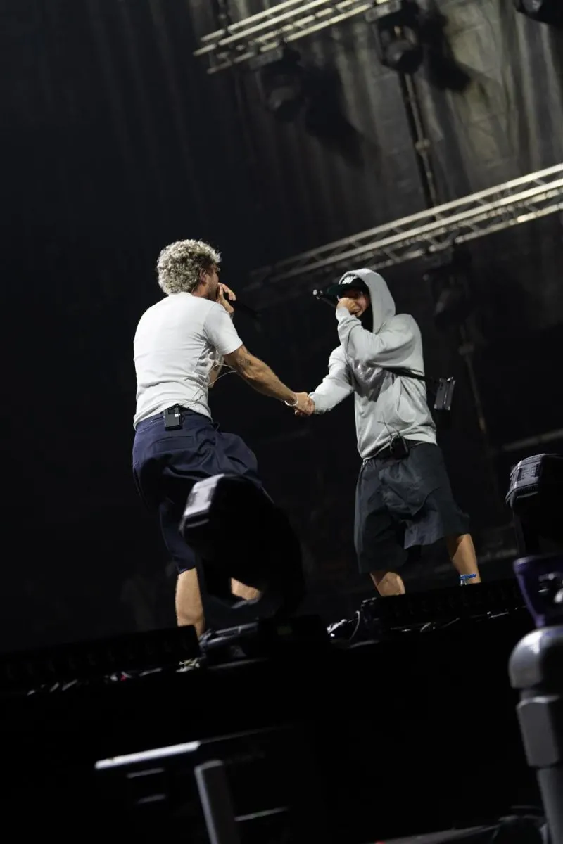 Lucho RK y La Pantera durante Summer Pop Tenerife 2026