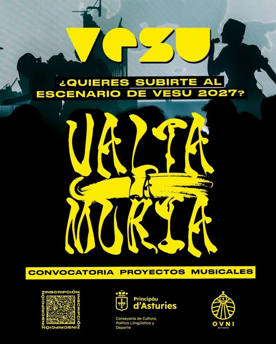 Convocatoria Valta la Muria de VESU para proyectos musicales asturianos