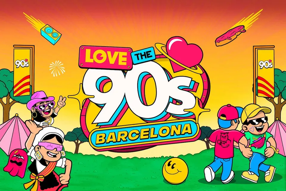 Love The 90s Barcelona logo