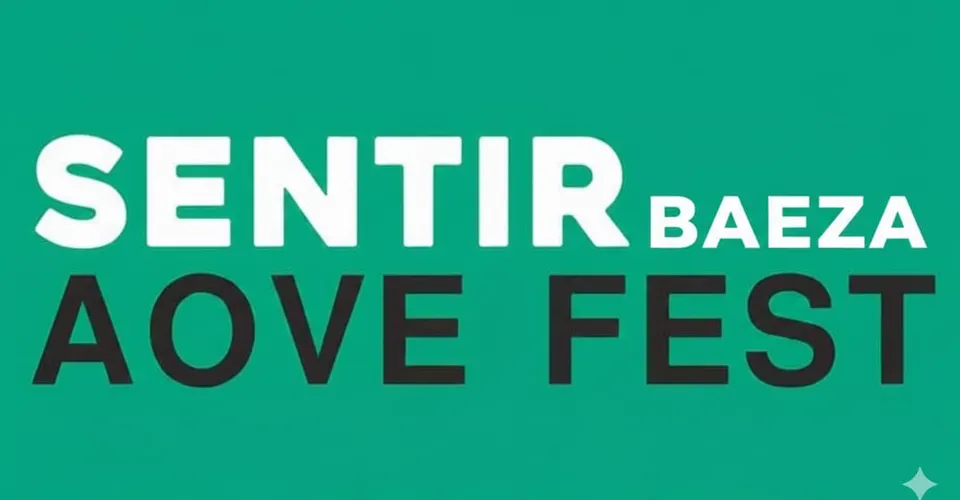 Sentir Baeza Aove Fest logo