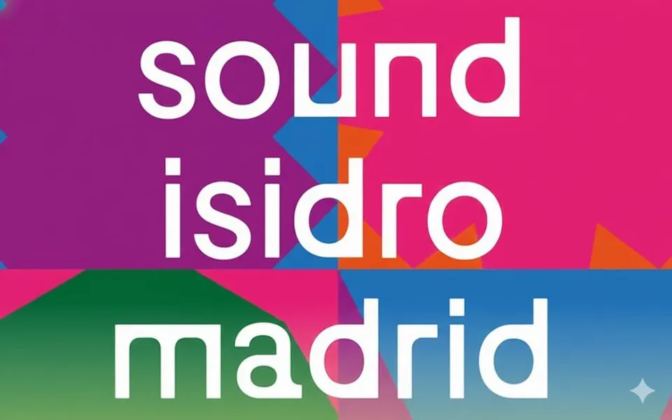Imagen promocional de Sound Isidro 2026 en Madrid