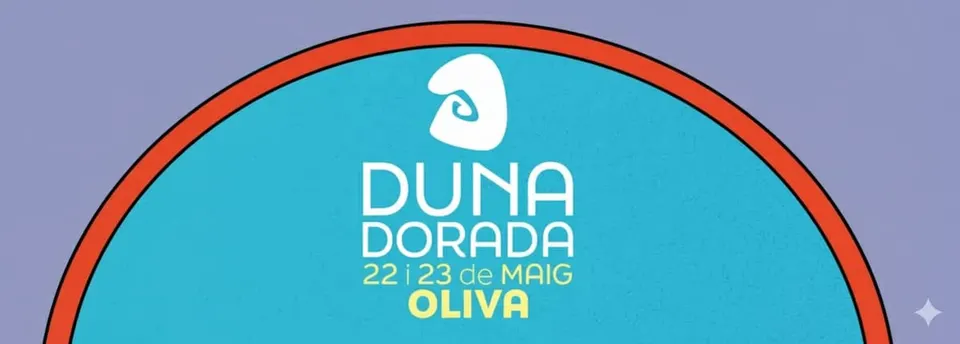 Cartel de Duna Dorada Festival 2026 en Oliva