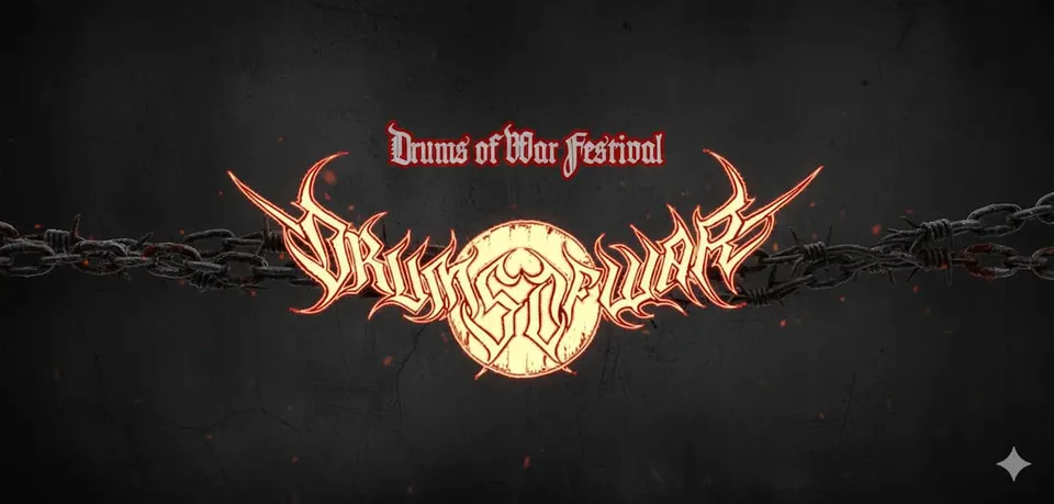 Drums of War Festival logo