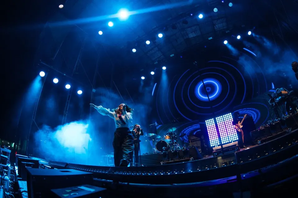 Leire Martínez en el escenario de Mar de Jávea