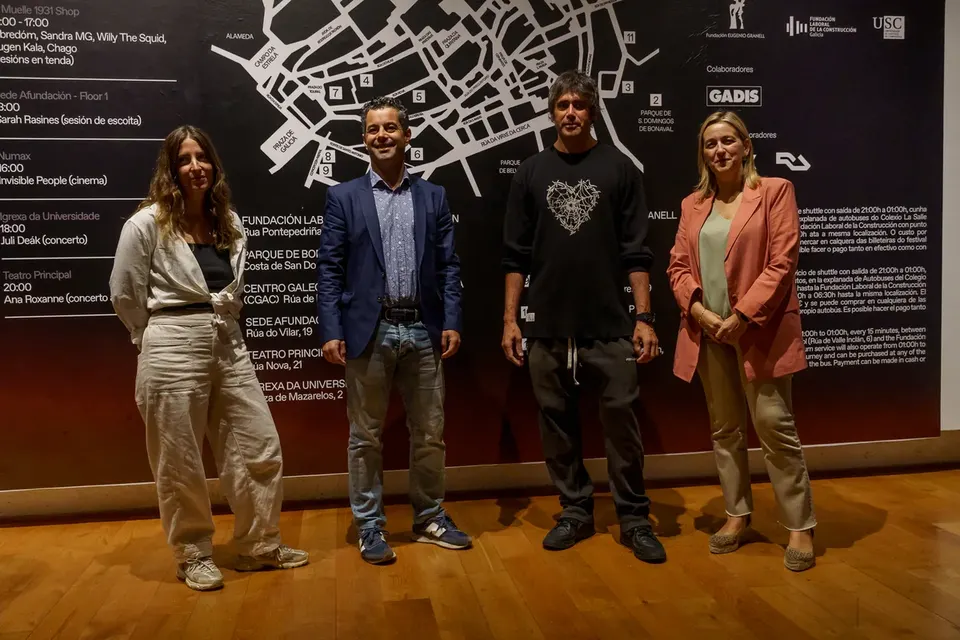 Presentación de WOS Festival 2026 en Santiago de Compostela