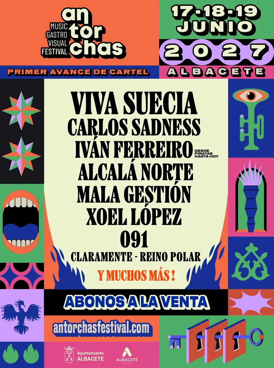 First line-up announcement for Antorchas Festival 2027