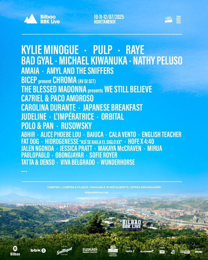 primeras confirmaciones del Bilbao BBK Live 2025