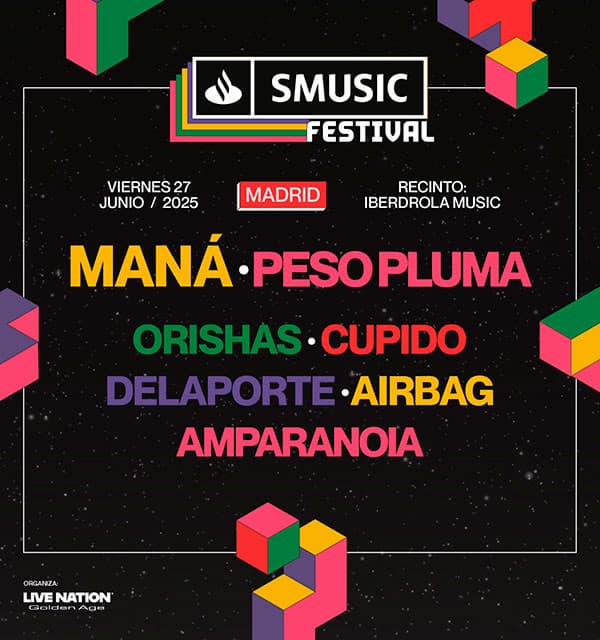SMUSIC FESTIVAL 2025 Cartel