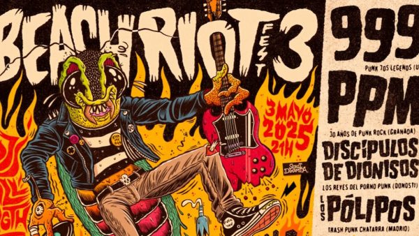 Beach Riot Fest 2025: punk directo en la sala 16 Toneladas