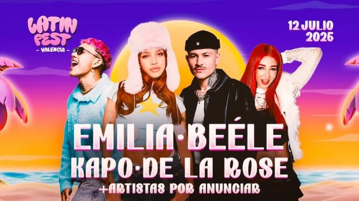 Latin fest valencia 2025 quien actua