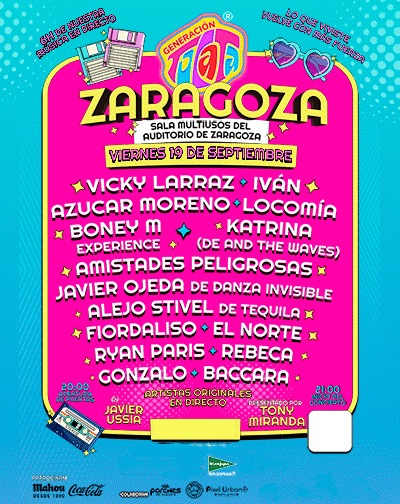 Cartel Generación Tocata Zaragoza 2025