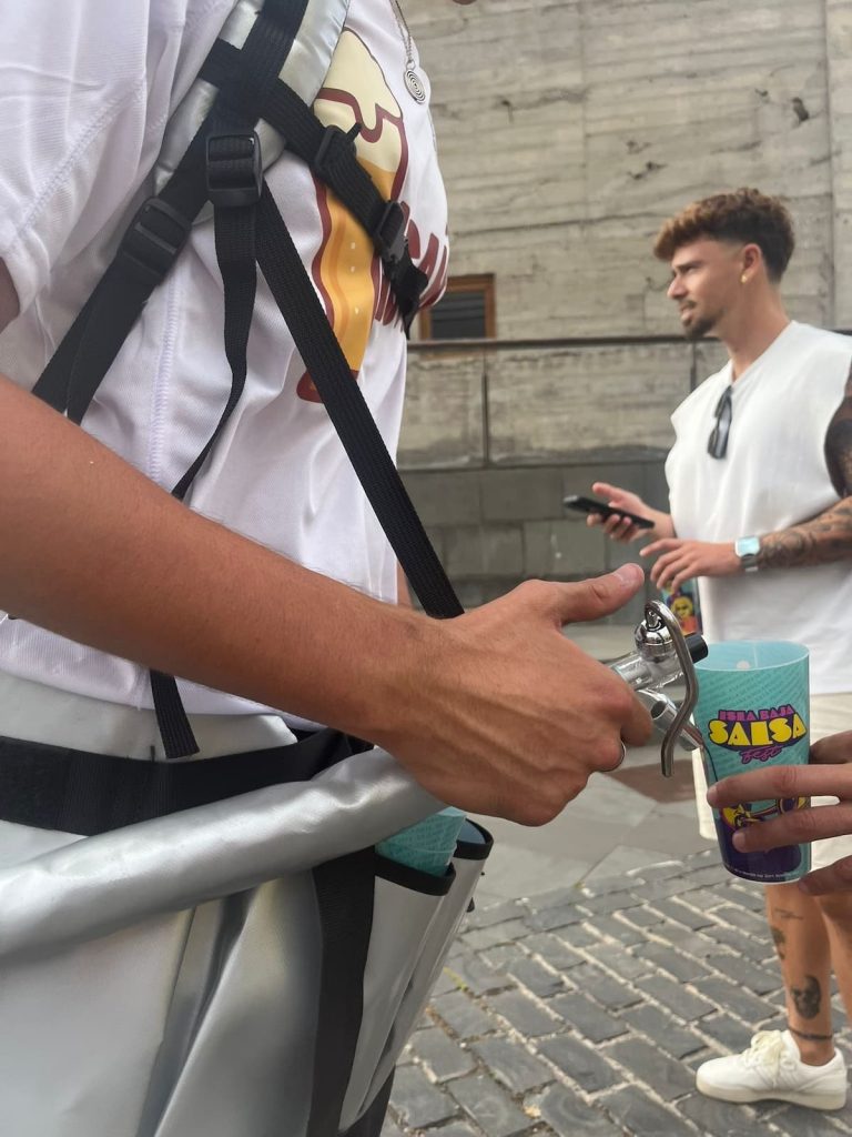 Cerveza siempre fría en festivales