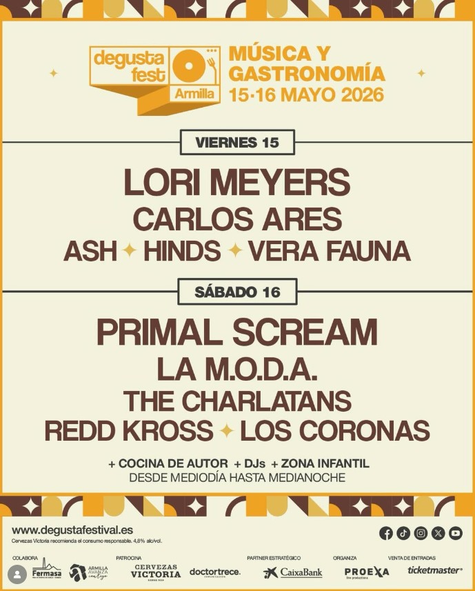 cartel completo degustafest 2026
