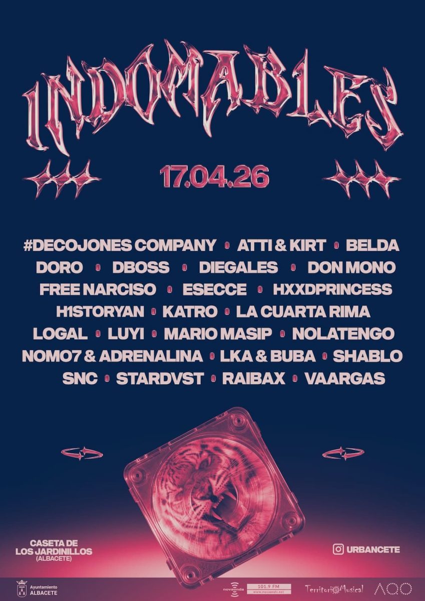 El nuevo festival Indomables aterriza en 2026 con un cartel urbano y electrónico centrado íntegramente en talento local