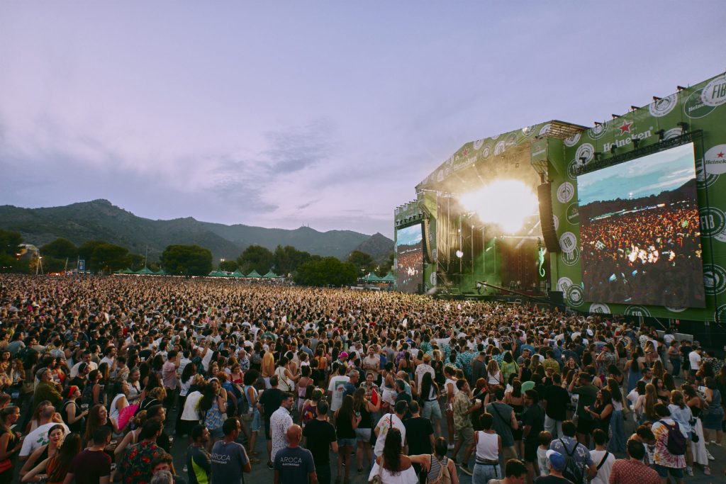 Ambiente de publico en una edicion reciente del FIB en Benicassim