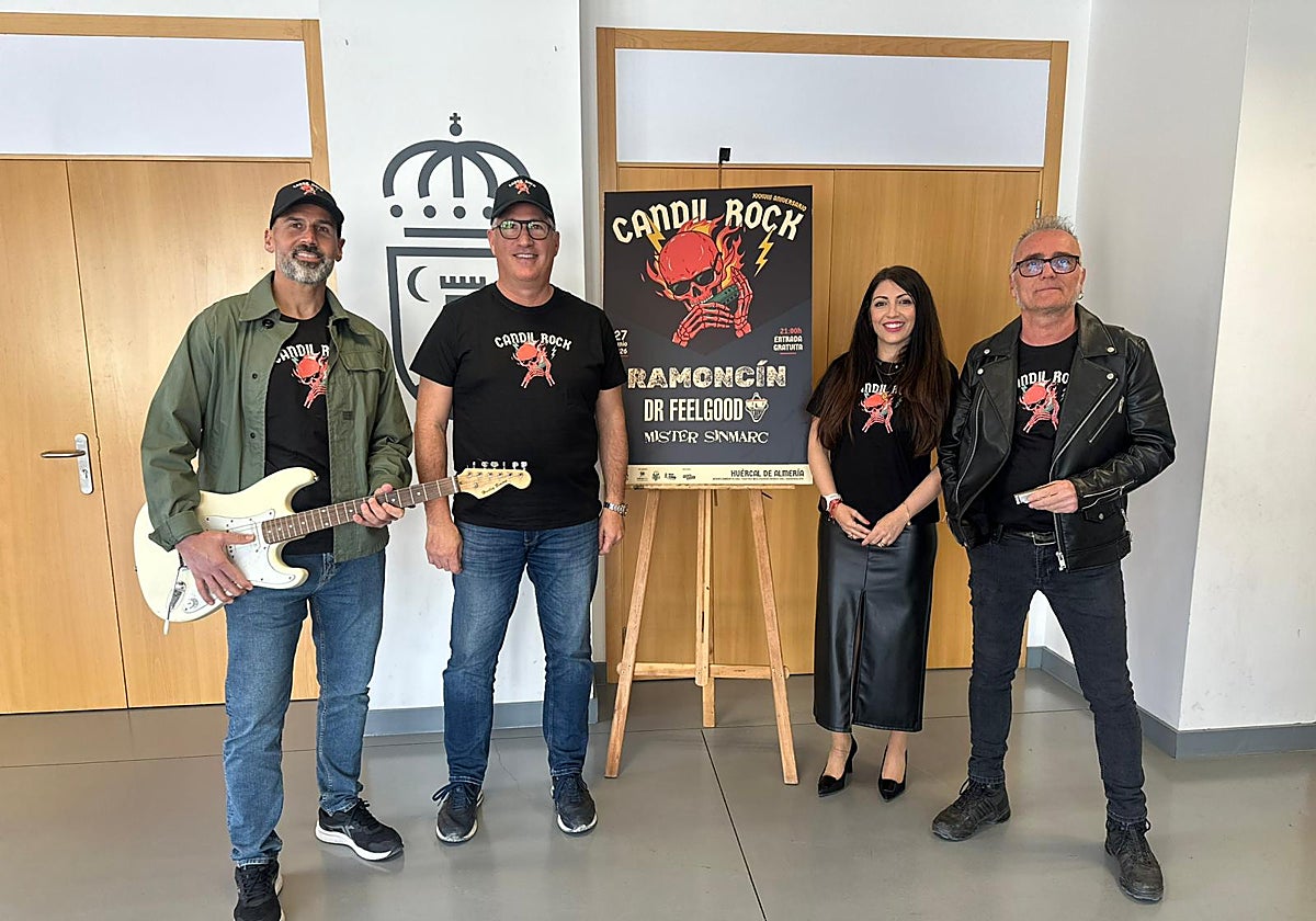 Cartel del Candil Rock 2026 en Huércal de Almería