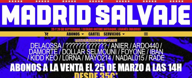 entradas madrid salvaje