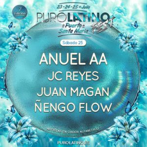 puro latino puerto de santamaria Sabado cartel