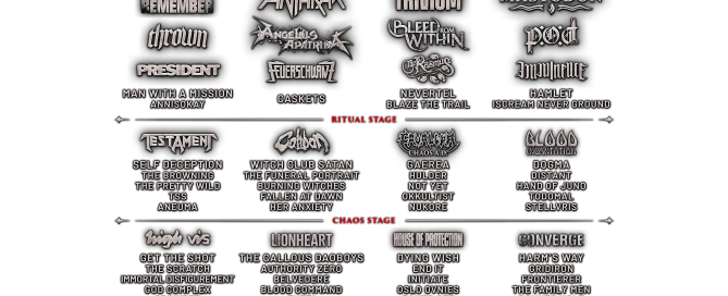 Resurrection Fest abre julio desde Viveiro con uno de los grandes focos del verano.