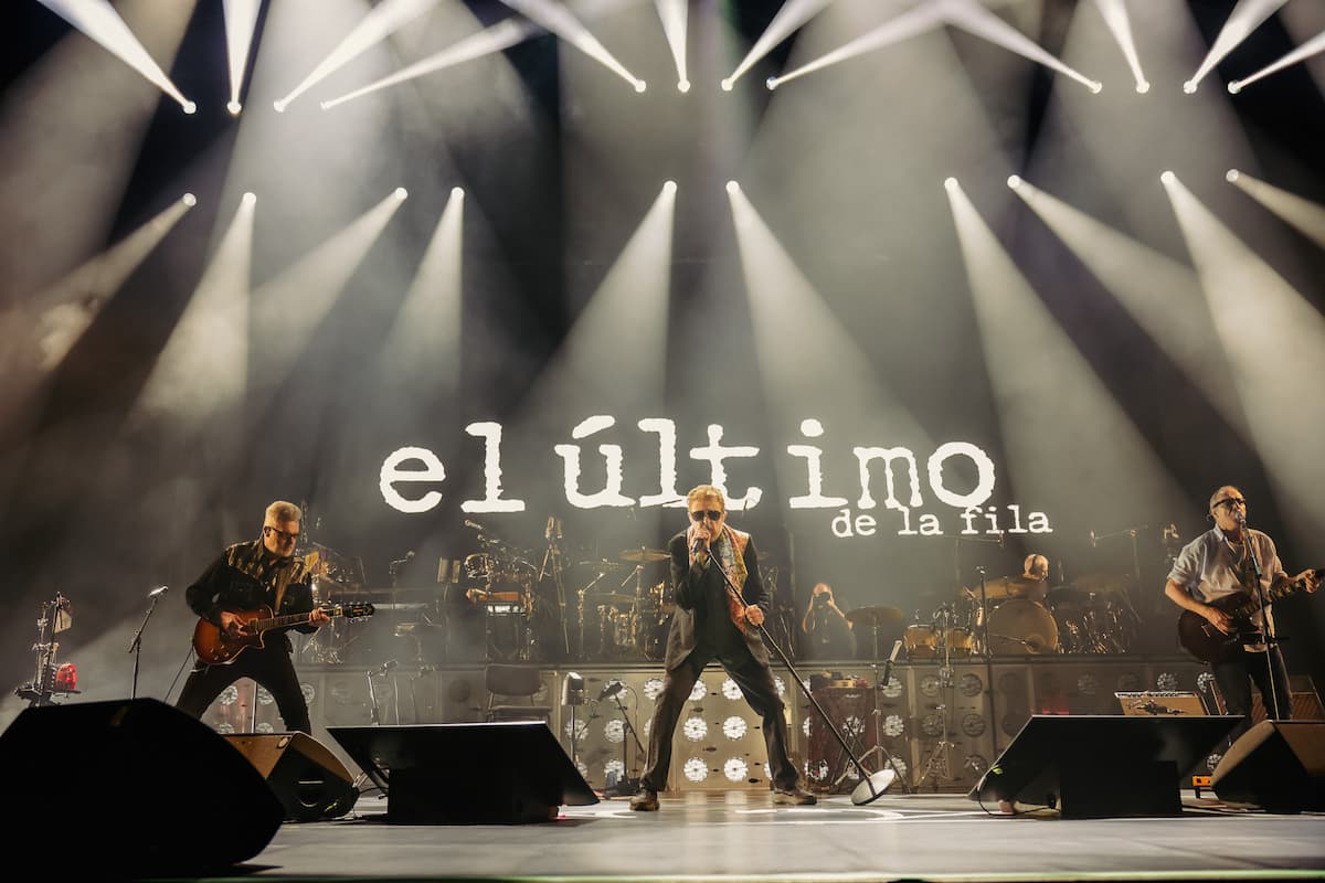 El Último de la Fila durante su concierto de regreso en Marenostrum Fuengirola 2026