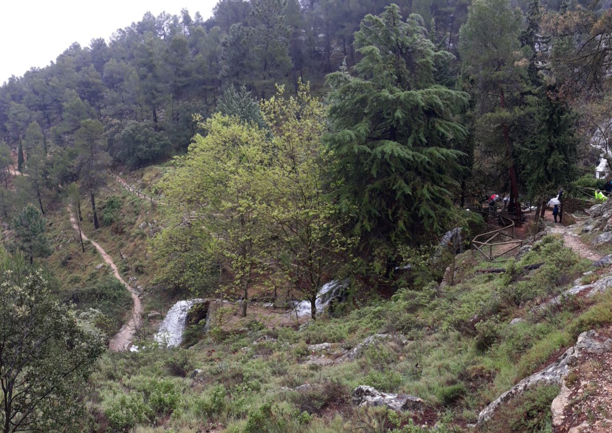 Paisaje natural en Agres, Alicante