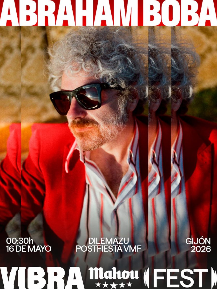 Cartel de la post-party de Vibra Mahou Fest Gijón 2026 con Abraham Boba en Sala Acapulco