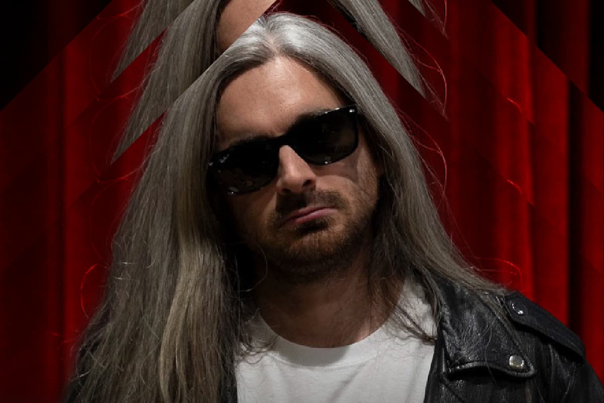 Dr. Rock, guitarrista de Alcalá Norte, en imagen promocional