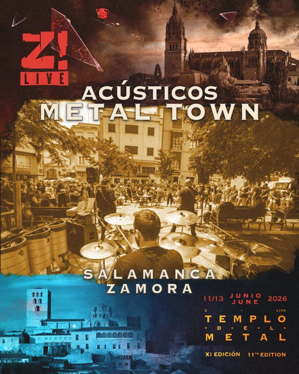 Metal Town 2026 llevará conciertos vermut gratuitos de Z! Live a Zamora y Salamanca