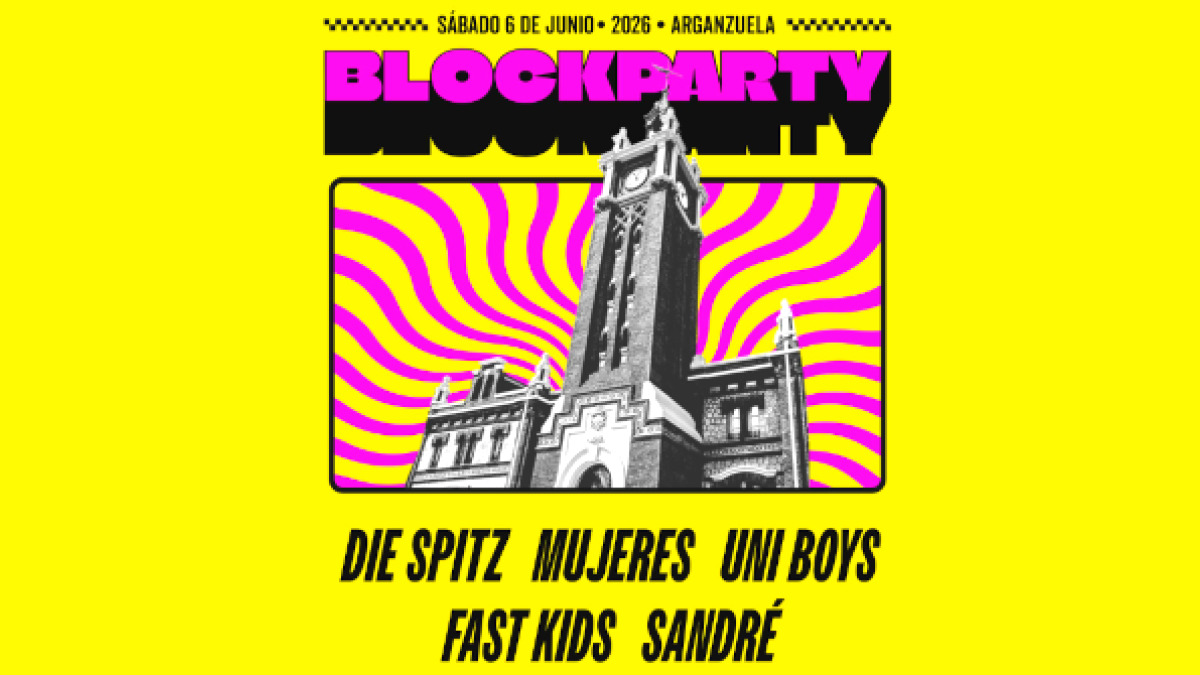 Cartel de Blockparty Arganzuela 2026