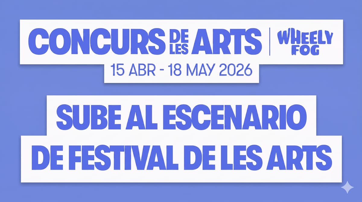 Concurs de les Arts 2026, concurso de bandas de Festival de les Arts