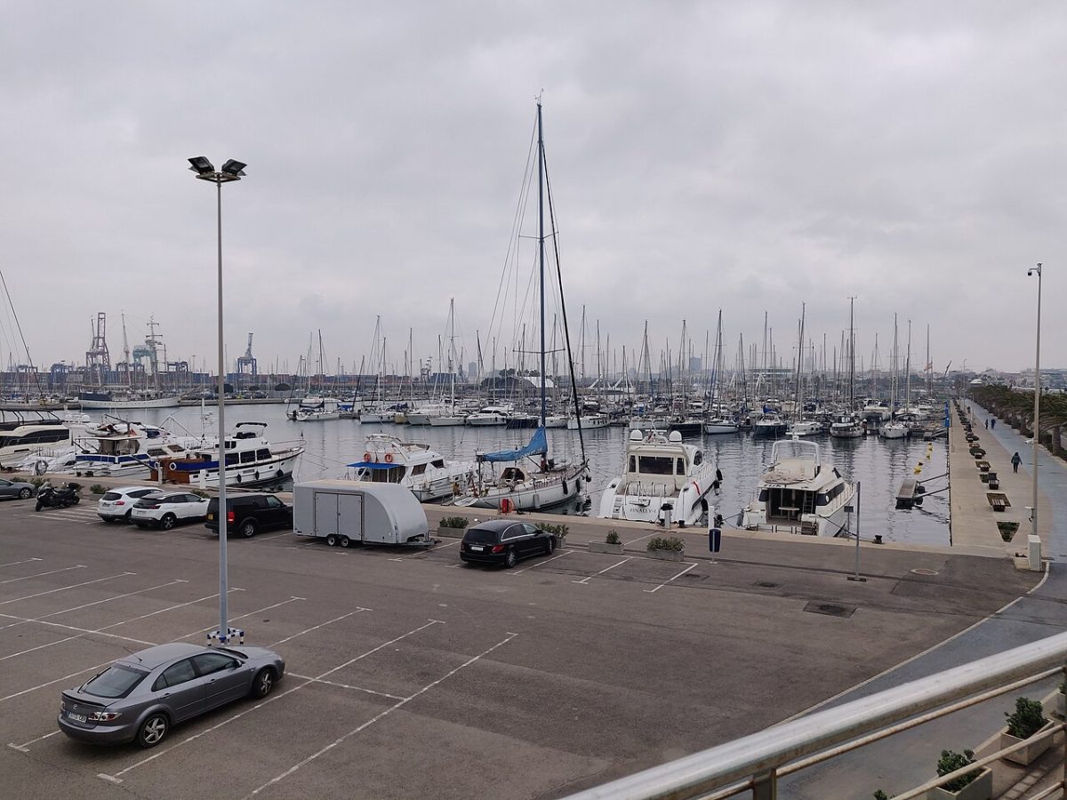 Vista de la Marina de València.
