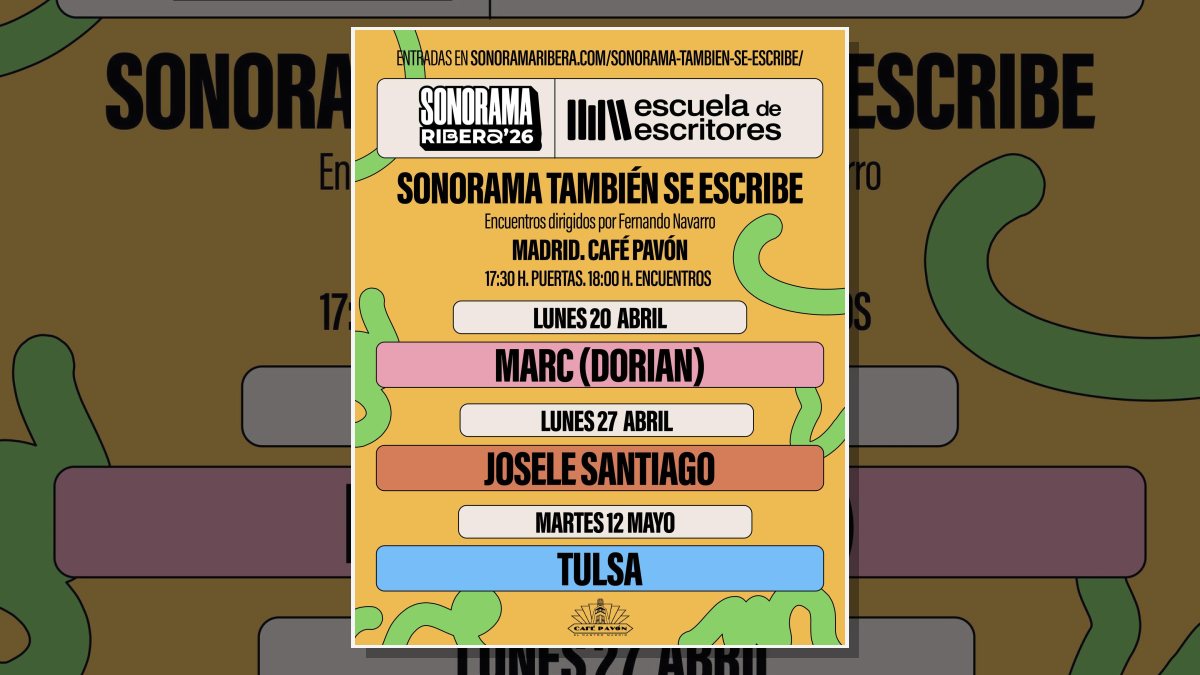 Sonorama También Se Escribe vuelve al Café Pavón de Madrid en 2026