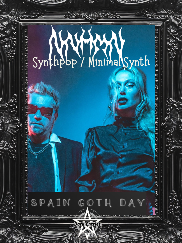 Flyer de Echoberyl para Spain Goth Day Fest 2026 en Madrid