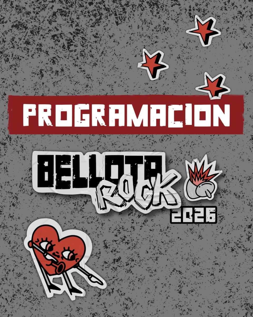 Cartel con la programación de Bellota Rock Fest 2026