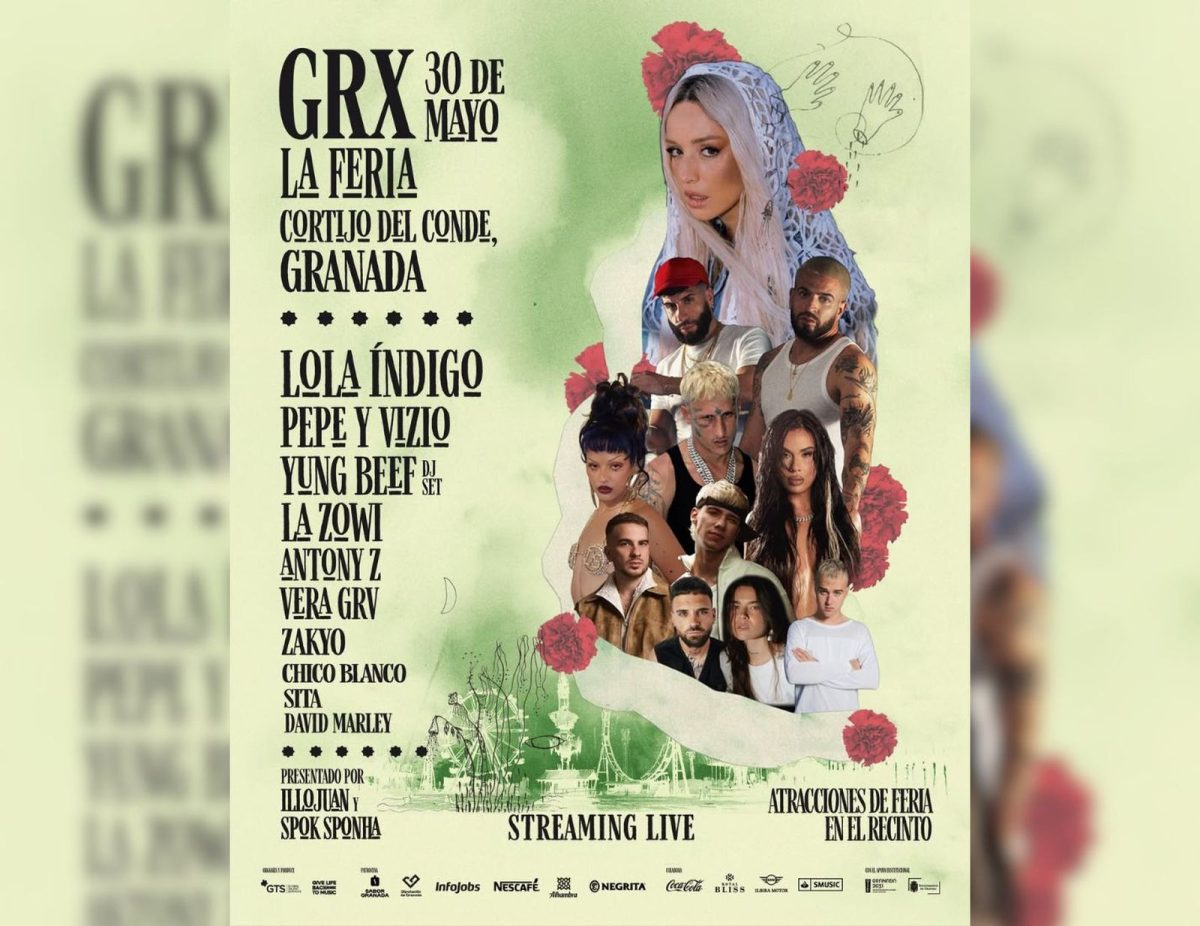 Cartel promocional de GRX La Feria con Lola Índigo en Granada