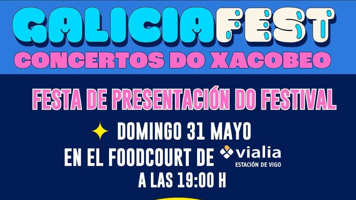 Miriam Rodríguez, protagonista de la fiesta de presentación del Galicia Fest 2026 en Vigo