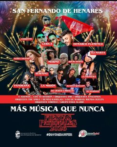 Fiestas de San Fernando de Henares 2026 conciertos en El Batán