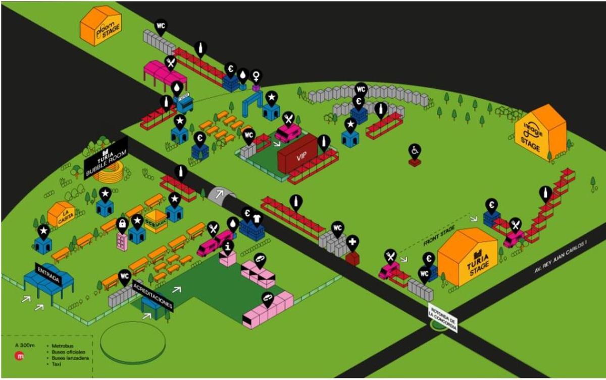 Público de BIGSOUND Valencia, festival que en 2026 se celebrará en Parc Central de Torrent.
