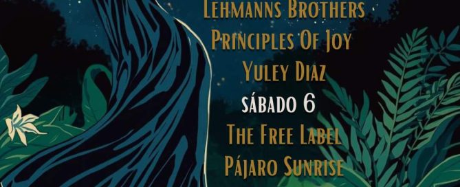 Cartel por días de Afroblue Festival 2026 en Segovia