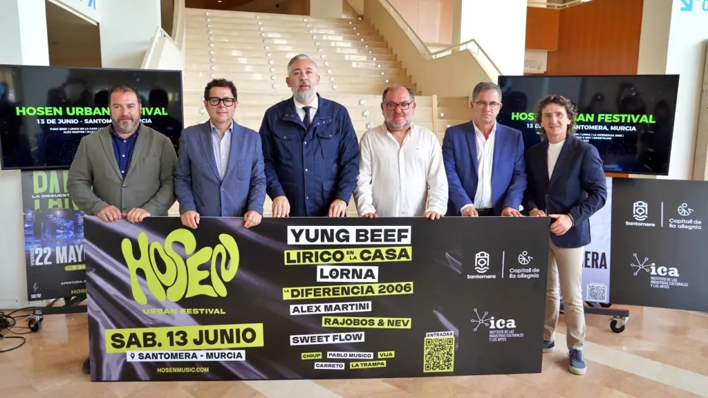 Imagen promocional de Hosen Urban Festival 2026 en Santomera.