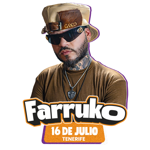 Farruko en Cook Music Fest Tenerife 2026