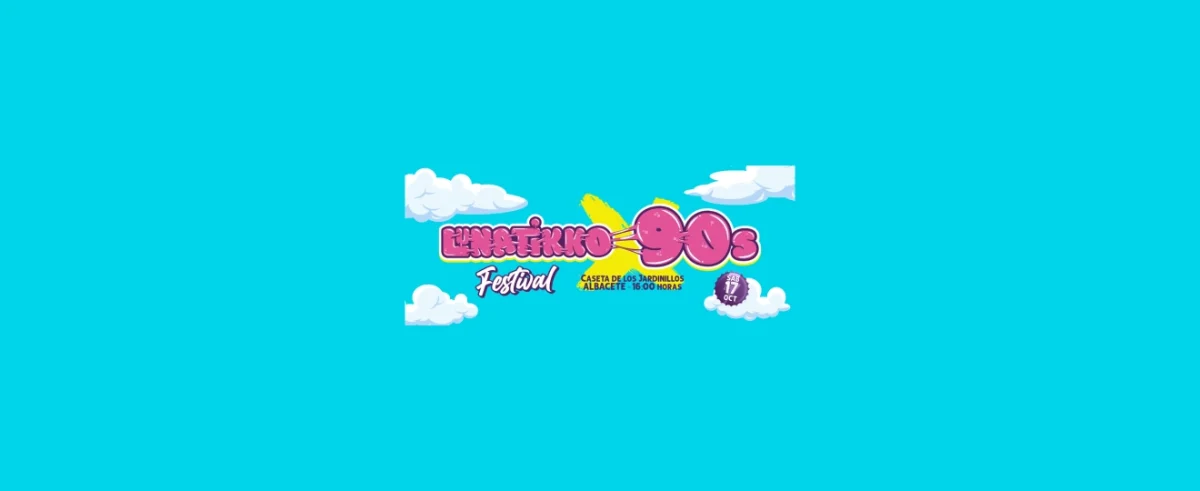 Imagen oficial de Lunátikko 90s Festival Albacete 2026