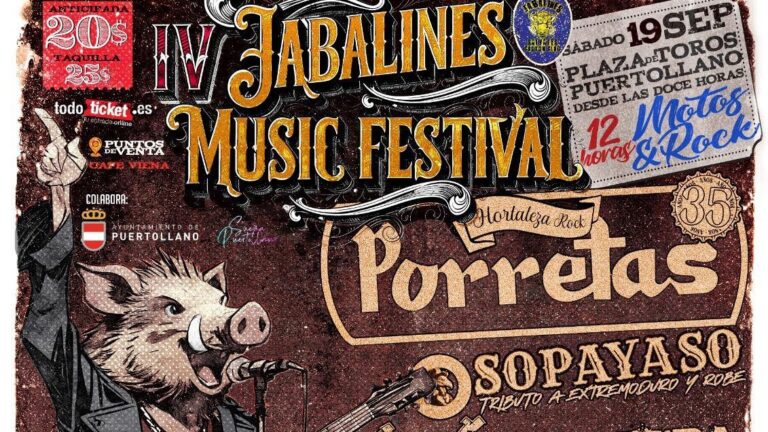 Porretas encabezarán Jabalines Music Festival 2026