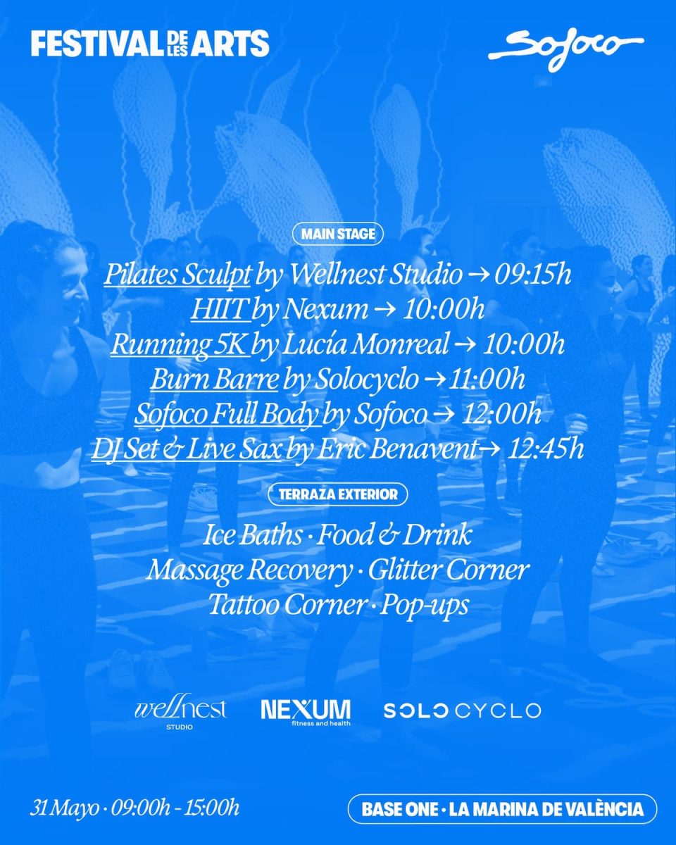 Prèvia Festival de les Arts x Sofoco en La Marina de València