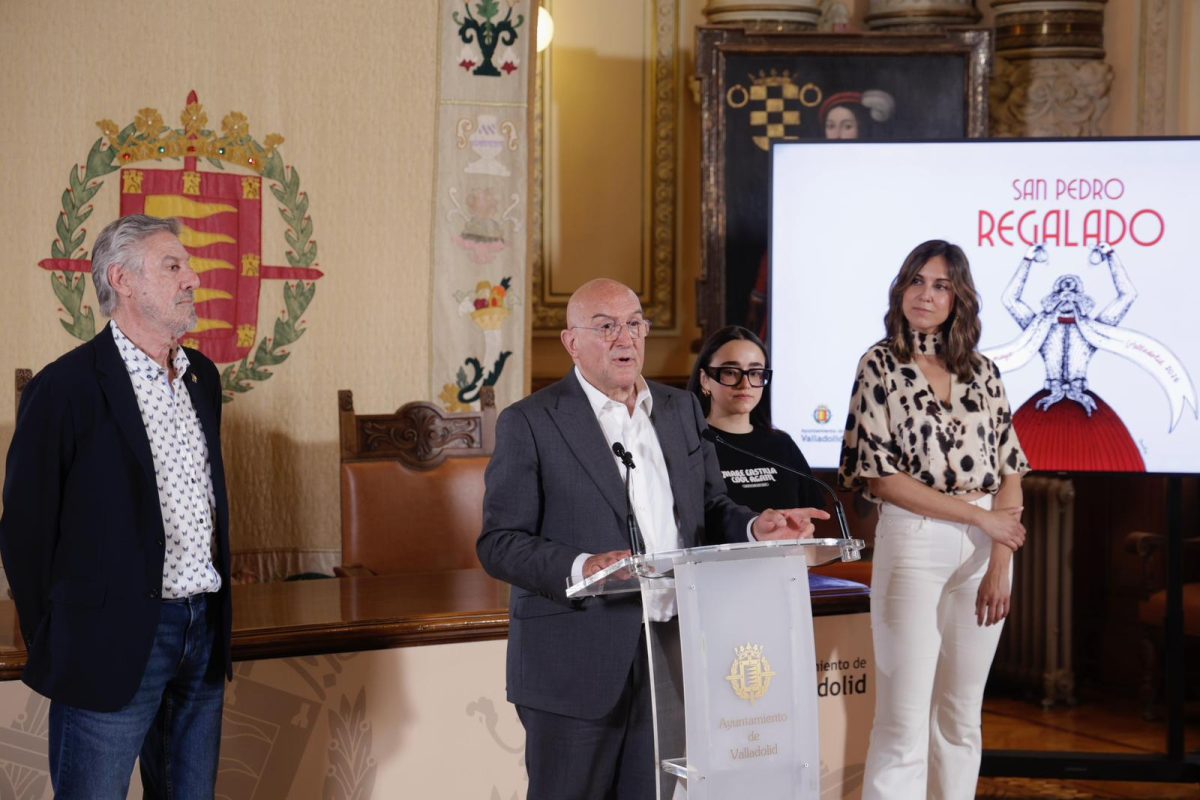 Cartel de las fiestas de San Pedro Regalado 2026 en Valladolid