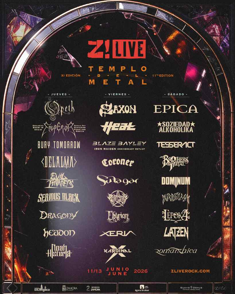 Cartel de Z! Live Rock Fest 2026 en Zamora