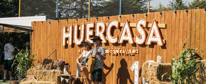 Ambiente de Huercasa Country Festival en Riaza