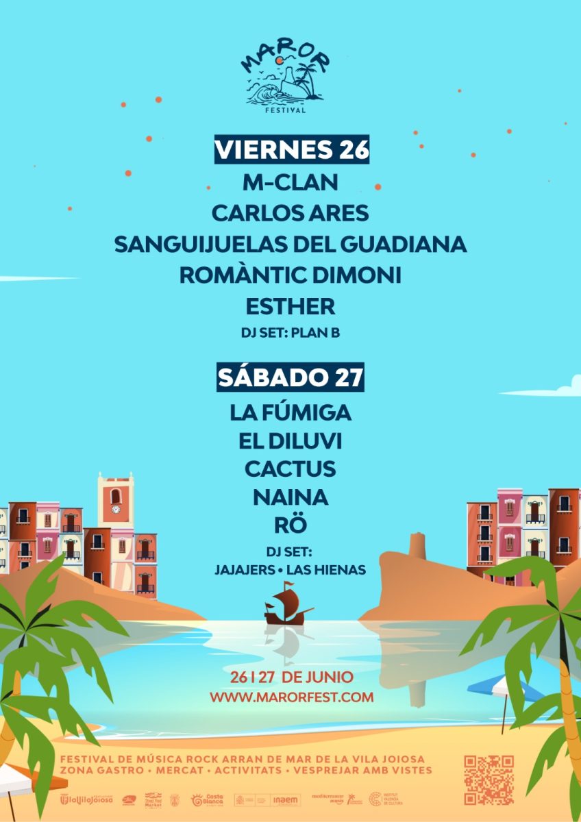 Cartel por días de Maror Festival 2026