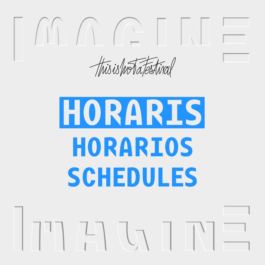 Horarios y schedules de VIDA Festival 2026